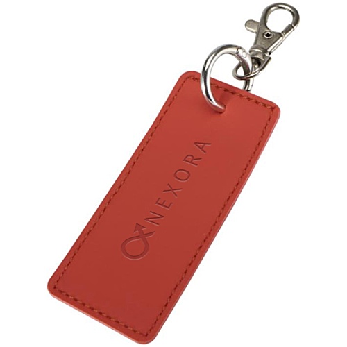 Resi Plus Recycled Rectangle Keyring Main Image