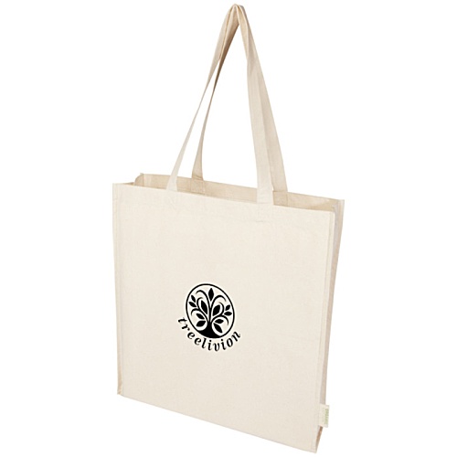 Odisha Organic Cotton XL Tote - Natural - Printed Main Image