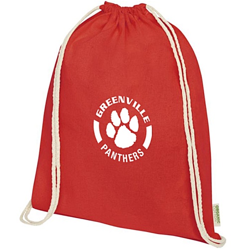 Odisha Premium Organic Cotton Drawstring Bag - Colours - Printed Main Image