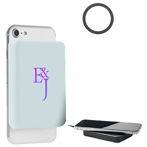 Doubletic Magnetic Wireless Powerbank 5000mAh - Digital Print Main Image