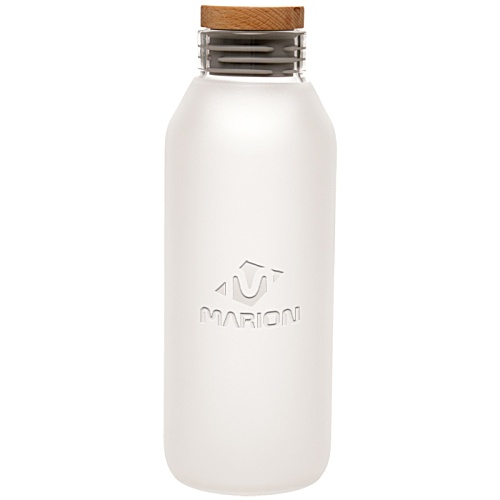 Soren Frosted Glass Bottle - Engraved Main Image