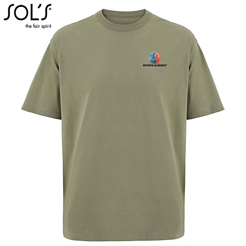 SOL's Boxy Organic Cotton T-Shirt - Digital Print Main Image