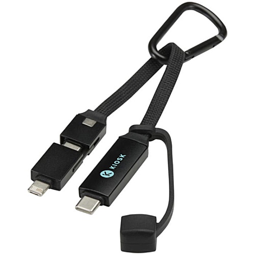 Algieba Charging Cable with Carabiner - Printed Main Image