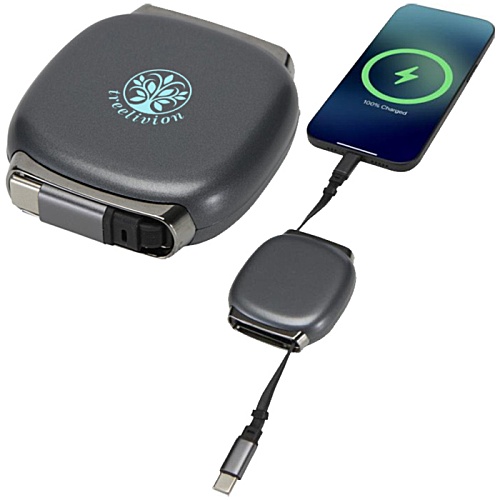 Alphard Retractable CarPlay Charging Cable - Printed Main Image