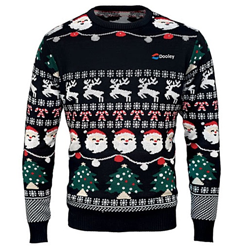Shamis LED Christmas Jumper - Embroidered Main Image