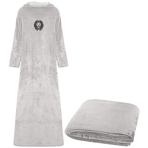 Altura Recycled Blanket with Sleeves - Embroidered Main Image