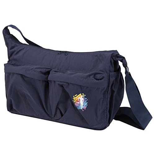 Calli Recycled Laptop Messenger Bag - Digital Print Main Image
