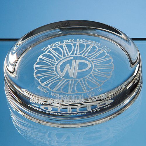 Round Flat Paperweight Main Image