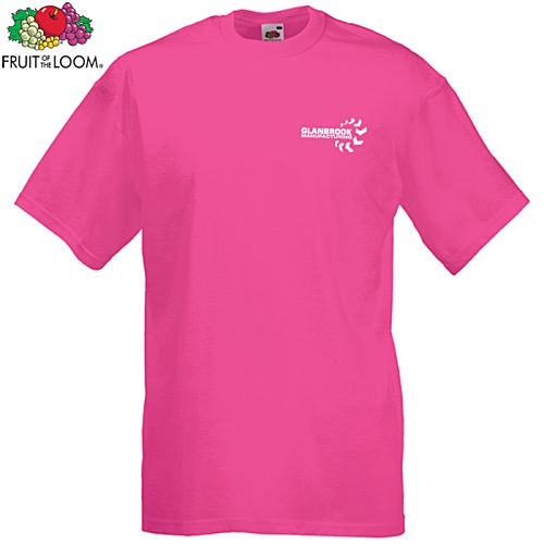 DISC Fruit of The Loom Value Weight T-Shirt - Colours Main Image