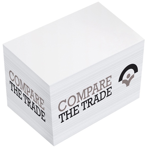 DISC Rectangular Paper Block - 750 Sheets - Printed Sides Main Image