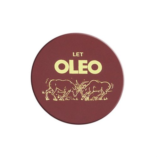 DONT USE Large Round Leather Coaster Main Image