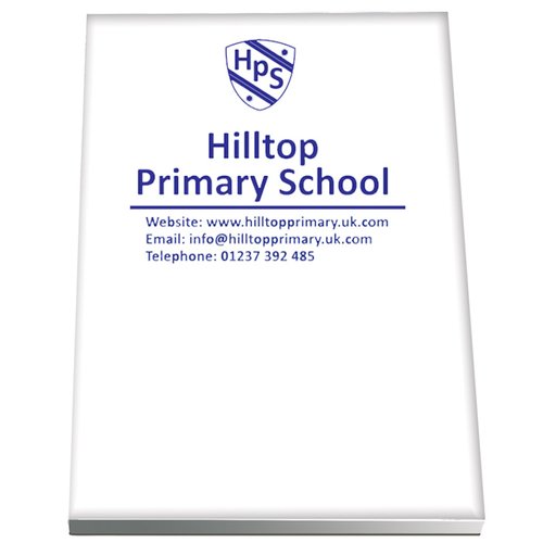 A4 Notepad with Printed Cover Main Image