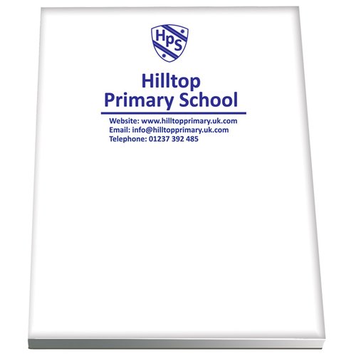 A5 Notepad with Printed Cover Main Image