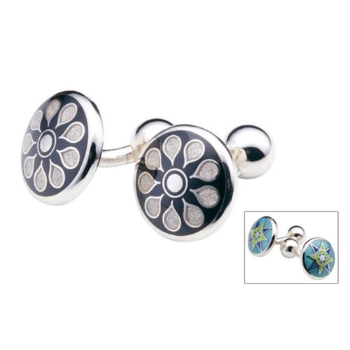 DISC Bespoke Enamel Cufflinks Main Image