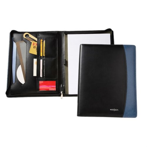 DISC Leather Scorpio A4 Zip Round Folder Main Image