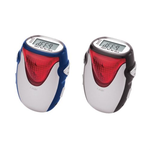 DISC Flashing Pedometer Radio Main Image