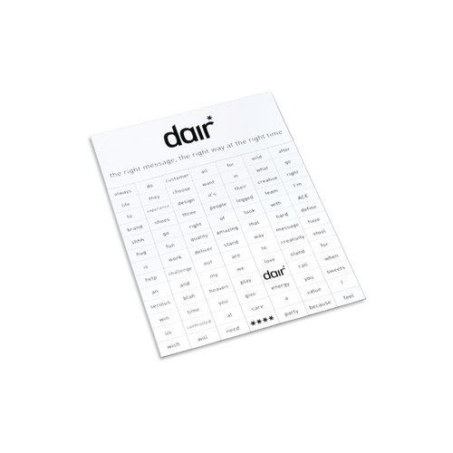 A6 Magnetic Word Game Main Image