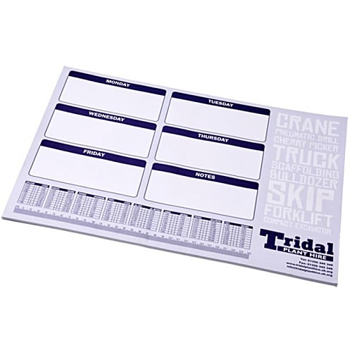 A2 50 Sheet Deskpad - Printed Main Image
