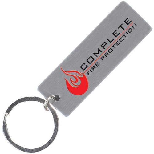 Enamelled Steel Keyring - Medium Main Image