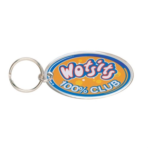 Printed Steel Keyring - Oval Main Image