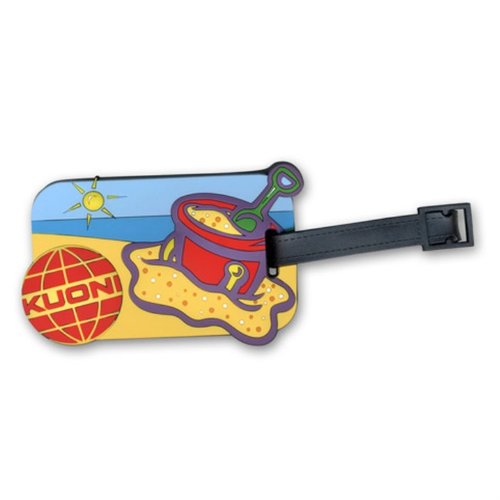 DISC 3D PVC Luggage Tag Main Image