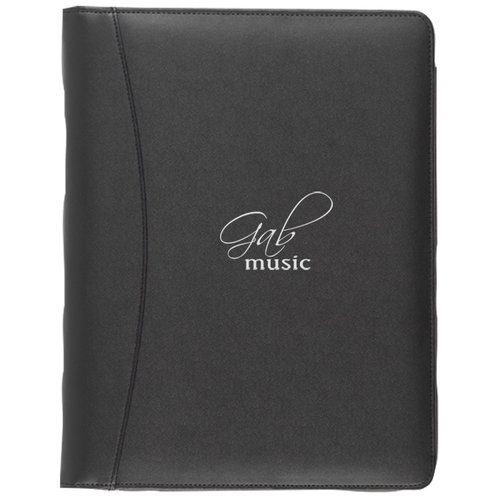 DISC Chiddingstone A4 Leather Folder Main Image