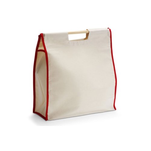 DO NOT USE Cotton Wooden Handled Shopper Main Image
