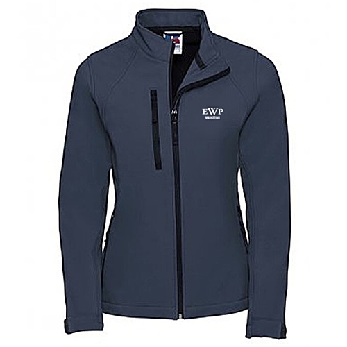 Jerzees Ladies Soft Shell Jacket - Printed Main Image