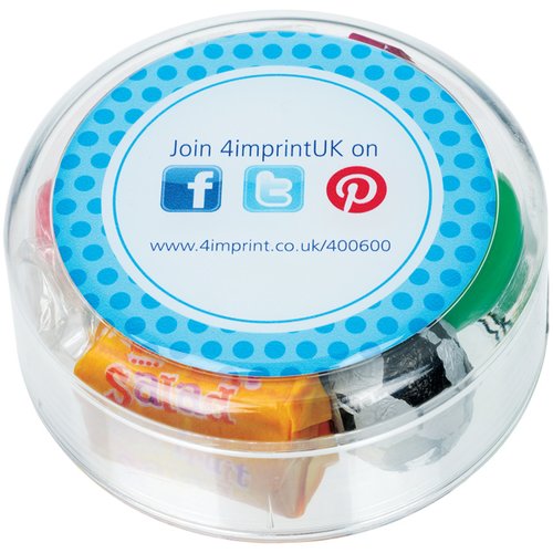 Maxi Round Sweet Pot - Retro Sweets Main Image