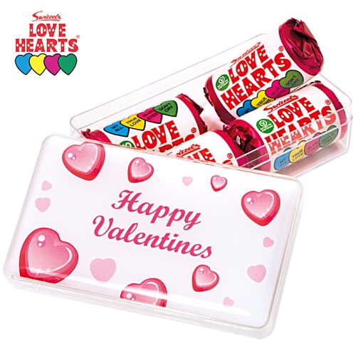 Maxi Rectangular Sweet Pot - Love Hearts Main Image