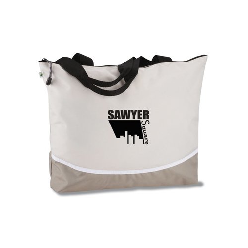 DISC Indispensable Zippered Recycled Tote Main Image