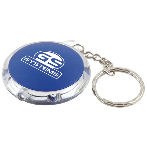 DISC Round Pocket Keyring Torch Main Image