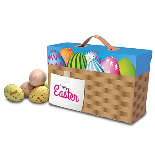 Chocolate Eggs Suitcase Box Main Image