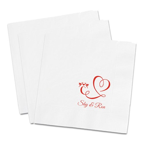 Cocktail Napkins - White Main Image