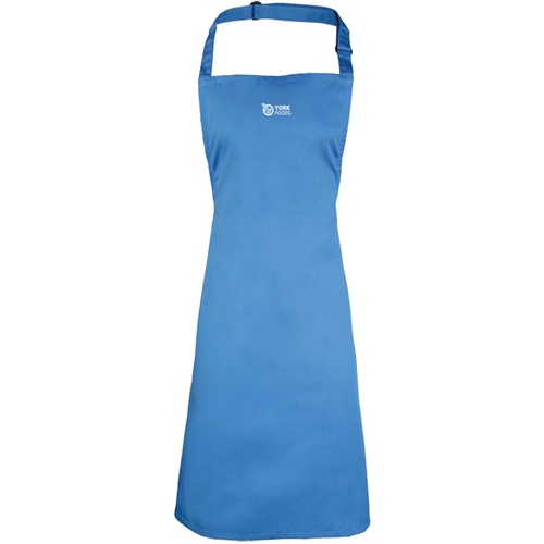 Coloured Bib Apron - Embroidered Main Image