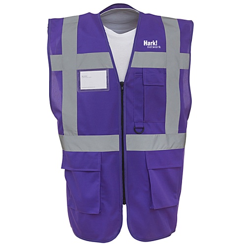 DISC Hi Vis Executive Vest - Printed Main Image