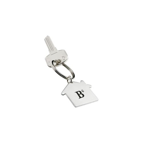 DISC House Shaped Keyring Main Image