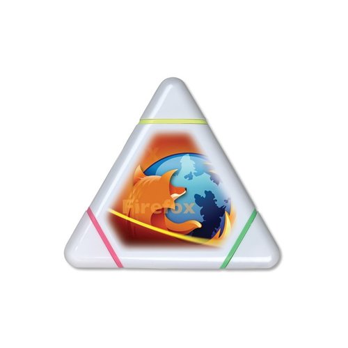 DUPLICATE Triangular Highlighter -Full Colour SEE 700098P Main Image
