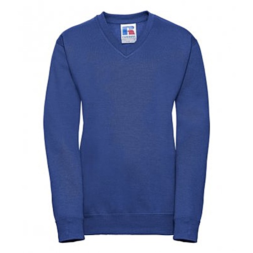 Jerzees Kid's V Neck Sweatshirt - Embroidered Main Image