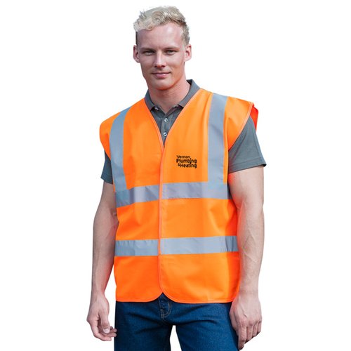 DISC Hi Vis Waistcoat Main Image