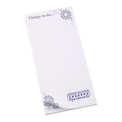 Slimline 10 Sheet Notepad Main Image