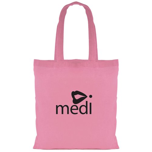 Essential Coloured Cotton Shopper - Printed Main Image