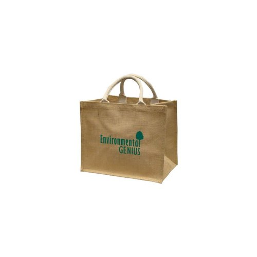 DISC Short Handled Midi Jute Shopper Bag Main Image