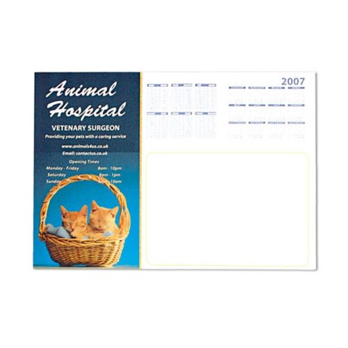 DISC A2 Recycled 25 Sheet Deskpad Main Image