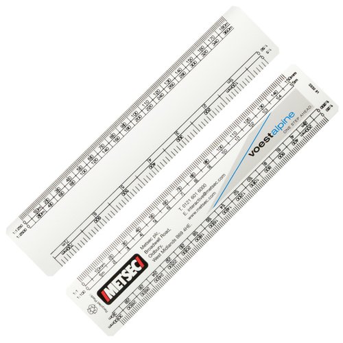 DISC Recycled 150mm Oval Scale Rule Main Image
