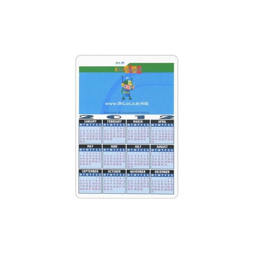DISC Recycled Drink Bottle Calendar Magnet - Portrait Main Image