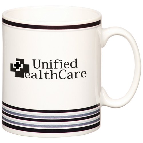 Cambridge Mug - Pinstripe Design Main Image