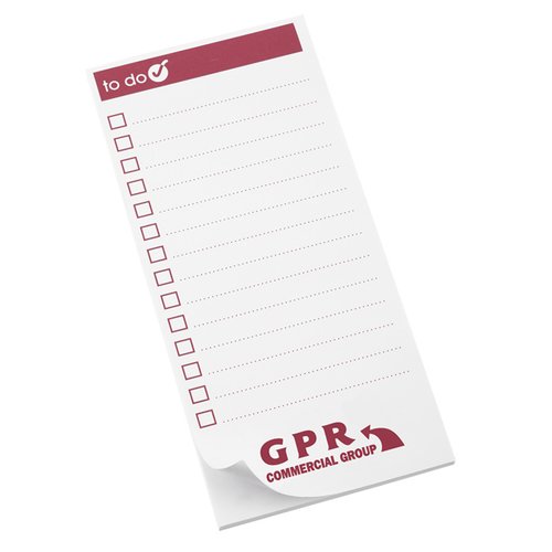 Slimline 50 Sheet Notepad - To Do Design Main Image