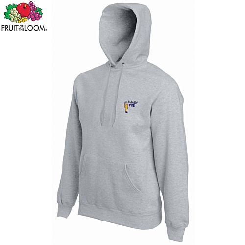 DISC Fruit of The Loom Hooded Sweatshirt - Embroidered Main Image