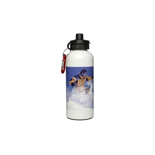DISC 600ml Aluminium Sport Bottle - Full Colour Main Image